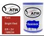 Preview: Ford, Bright Red, ER / 2V / M6034: 500ml Lackdose, von ATW Autoteile West.